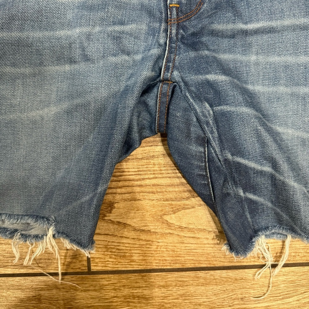 G-Star Originals RAW Denim Jeans Shorts Size 32 Distressed Shorts - Picture 5 of 14